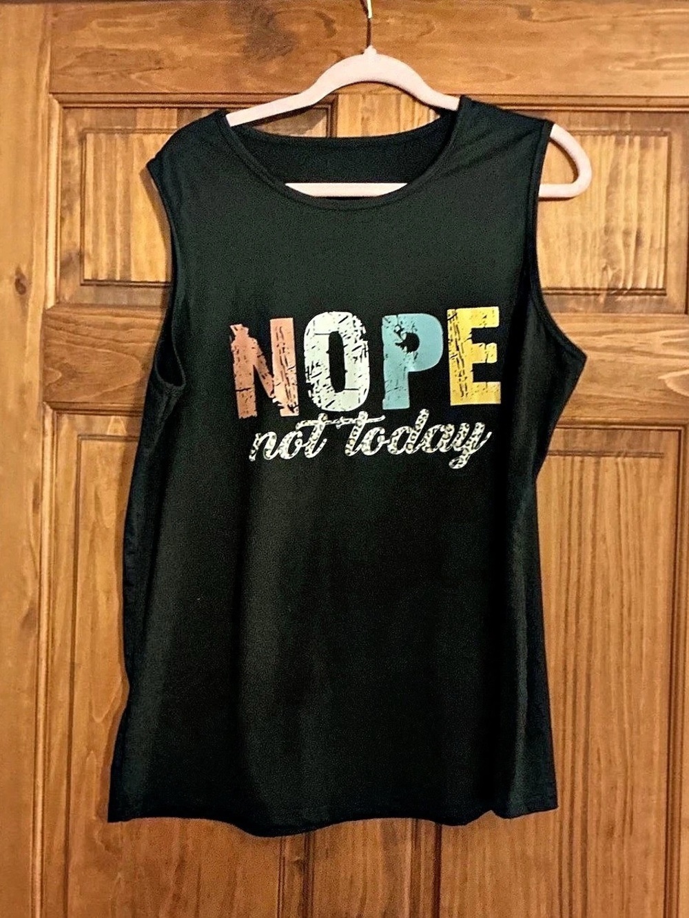 Graphic Muscle Tee Black 2XL Like New